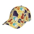 thumbnail image 1 of Daiia Musical Instruments print Baseball Cap Men Women Golf Dad Hat Adjustable Original Classic Low Profile Hat Unconstructed Plain Cap, 1 of 9