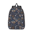 thumbnail image 1 of Daiia Nautical Vintage Canvas Backpack for Men and Women ,Hiking Backpack,Travel Laptop Bag for School,Large Capacity Backpack, 1 of 8
