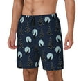 thumbnail image 1 of Daiia Night Forest Wolf Mens Swim Trunks Swim Shorts Quick Dry Swim Shorts with Mesh Lining Pockets-Medium, 1 of 9