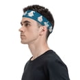 thumbnail image 1 of Daiia Nurse Doctor Gnomes printed Men's Performance Headband,Sports Headbands,Moisture Wicking Workout Headband, 1 of 9
