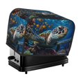 thumbnail image 1 of Daiia Ocean Coral Turtle Pattern 2 slice Toaster Cover, Toaster Appliance Dust-proof Cover For Kitchen Small Appliance Dust Cover and Fingerprint Protection, 1 of 7