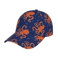 thumbnail image 1 of Daiia Octopus print Baseball Cap Men Women Golf Dad Hat Adjustable Original Classic Low Profile Hat Unconstructed Plain Cap, 1 of 9