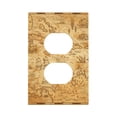 thumbnail image 1 of Daiia Old Vintage Map Of Sea Pattern Decorator Wall Plate Child Safe Outlet Cover, Switch and Outlet Covers,Size 1-Gang 5.0" x3.0" , Polycarbonate Thermoplastic-Style S, 1 of 6