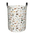 thumbnail image 1 of Daiia Outdoor Living Round Laundry Basket with Handles Thickened Waterproof Circular hamper,Dirty Clothes Storage Basket for Bedroom,Bathroom,College Dorm-Small, 1 of 8