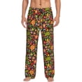 thumbnail image 1 of Daiia Paisley7 Men's Sleep Pant with Pockets and Drawstring,Pajama Pants-Large, 1 of 9