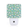 Daiia Panda Bathing In The Bath Pattern Plugin LED Backlit Night Light