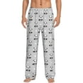 thumbnail image 1 of Daiia Panda Bear Men's Sleep Pant with Pockets and Drawstring,Pajama Pants-XX-Large, 1 of 9