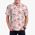 thumbnail image 1 of Daiia Panda Flying in the Sky (2) Pattern Men’s Polo Shirts,Solid Deck Shirt,Classic Fit, Breathable Cotton Polo for Casual and Sport Wear-XX-Large, 1 of 9