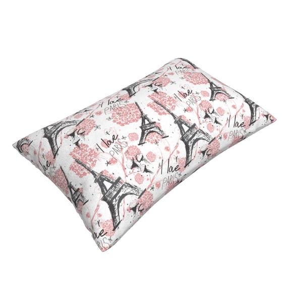 Daiia Paris Bedding Waterproof Pillow Protector Zippered Queen – Bed Bug Proof Pillow Encasement-16"x24"