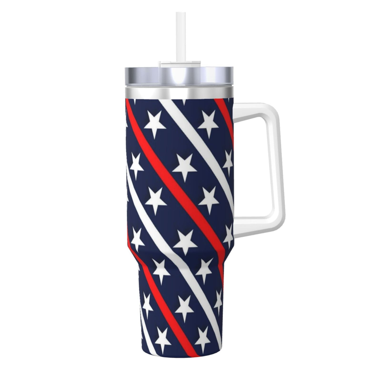 Davidson Ancient Tartan Crest 40 oz Insulated Tumbler with Handle