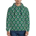 thumbnail image 1 of Daiia Peacock'S Tail for Men's Fashion Hoodies & Sweatshirts with Kangaroo Pocket Hooded Sweatshirt Breathable & Moisture Wicking-Medium, 1 of 7