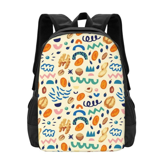 Daiia Peanuts 8 Backpack for Men and Women -Durable Backpack Large Capacity, Water-Resistant Bag with Adjustable Straps and Laptop Compartment