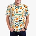 thumbnail image 1 of Daiia Peanuts 8 Pattern Men’s Polo Shirts,Solid Deck Shirt,Classic Fit, Breathable Cotton Polo for Casual and Sport Wear-Small, 1 of 7