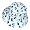 thumbnail image 1 of Daiia Penguin Winter Fun Pattern Bucket Hat - Trendy Cotton Sun Hat for Beach, Golf, Fishing - Fun Outdoor Vacation Boonie for Men and Women, 1 of 9