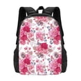 thumbnail image 1 of Daiia Peonies And Roses Backpack for Men and Women -Durable Backpack Large Capacity, Water-Resistant Bag with Adjustable Straps and Laptop Compartment, 1 of 9