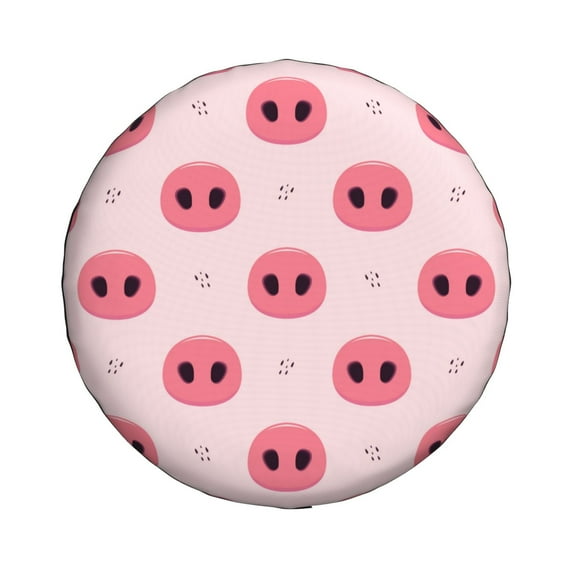 Daiia Pig Noses Tire Covers , Travel Trailer Camper Truck SUV Motorhome Waterproof Wheel Cover, Sun Rain Snow Protector-15 inch