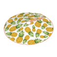 thumbnail image 1 of Daiia Pineapple Drawing Merry Christmas Tree Skirt , Xmas Large Lace-up Tree Skirt, Santa Snowflakes Rustic Home Decorations New Year Party Farmhouse Decor-36", 1 of 7