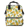 thumbnail image 1 of Daiia Pineapple Large Capacity Baby Bag Waterproof Stylish Diaper Bag Mummy Backpack Adjustable Straps Diaper BagBaby Essentials Bag, 1 of 6