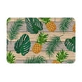 thumbnail image 1 of Daiia Pineapples Palm Leaves Front Door Mat, Heavy Duty Durable Welcome Mat for Outdoor Indoor, Dirt Trapper Waterproof Super Absorbent Door Mat, 16" x 24", 1 of 9