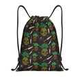thumbnail image 1 of Daiia Pineapples Pattern Drawstring Backpack, Gym Bag, Lightweight Backpack, Water-Resistant Bag Travel Sports Backpack, Fitness Bag, Yoga Bag-Medium, 1 of 6