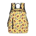 thumbnail image 1 of Daiia Pineapples Sharks In Hawaiian School Backpack for Men and Women Lightweight Backpack Durable Backpack Water-Resistant,Travel,Work Bag, 1 of 1