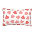 thumbnail image 1 of Daiia Pink Hearts1 Bedding Waterproof Pillow Protector Zippered Queen – Bed Bug Proof Pillow Encasement-14"x20", 1 of 9
