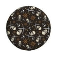 thumbnail image 1 of Daiia Pirate Skulls Tire Covers , Travel Trailer Camper Truck SUV Motorhome Waterproof Wheel Cover, Sun Rain Snow Protector-16 inch, 1 of 8
