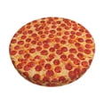 thumbnail image 1 of Daiia Pizza Stool Covers Round,Round Bar Stool Covers Waterproof Bar Chair Covers Washable Stool Cushion Slipcover for 12-14 Inch Chair-12 inch, 1 of 7