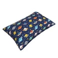thumbnail image 1 of Daiia Planets And Stars Bedding Waterproof Pillow Protector Zippered Queen – Bed Bug Proof Pillow Encasement-14"x20", 1 of 6