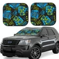 thumbnail image 1 of Daiia Play Game 2PCS Car Windshield Sun Shade, Foldable Sun Shield for Car Front Window, Auto Sun Blocker Visor Protector Universal for Truck SUV Pickup-Medium, 1 of 7