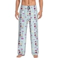 thumbnail image 1 of Daiia Poodle Dog Men's Sleep Pant with Pockets and Drawstring,Pajama Pants-XX-Large, 1 of 9