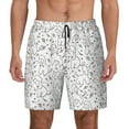 thumbnail image 1 of Daiia Poodle Dog Mens Swim Trunks Swim Shorts Quick Dry Swim Shorts with Mesh Lining Pockets-Medium, 1 of 9
