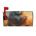 thumbnail image 1 of Daiia Prairie Meditating Lion Mailbox Cover , Magnetic Welcome Mailbox Wraps Post Letter Box Cover for Garden Yard Home Decor-25.5x21 in, 1 of 7