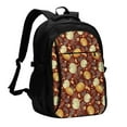 thumbnail image 1 of Daiia Pumpkin Leaf Daisy Pattern USB Charging Backpack for Men and Women, Anti-Theft Backpack,Travel Backpack,School Backpack,College Backpack,Laptop Backpack, 1 of 7