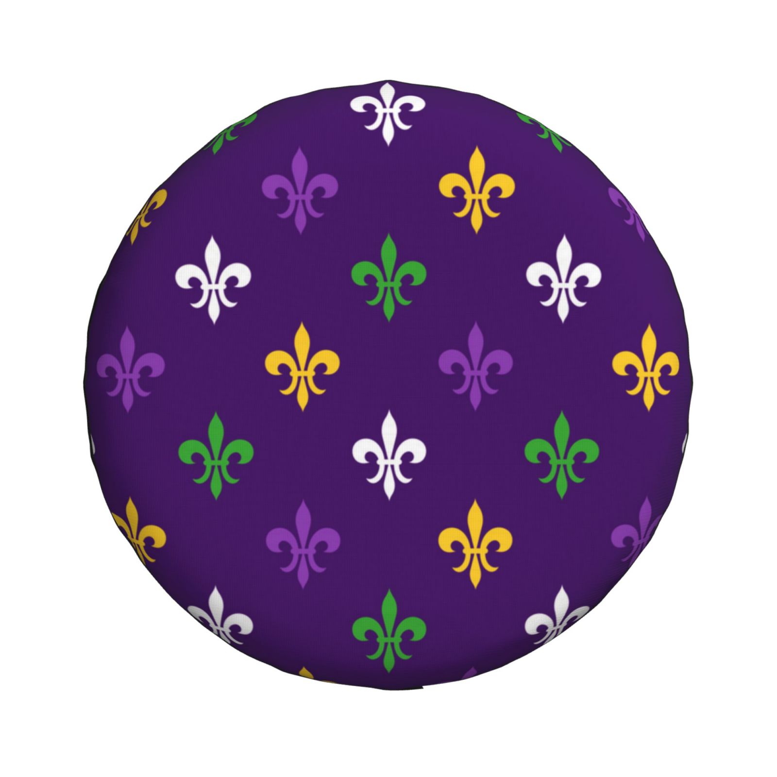mardi gras beads as snow tires