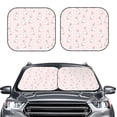 thumbnail image 1 of Daiia Rabbit 2PCS Car Windshield Sun Shade, Foldable Sun Shield for Car Front Window, Auto Sun Blocker Visor Protector Universal for Truck SUV Pickup-Medium, 1 of 7