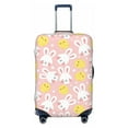 thumbnail image 1 of Daiia Rabbit And Chick Luggage Cover, Thickened Washable Travel Luggage Covers, Elastic Unique Baggage Covers for 18-20 inch Luggage-Medium, 1 of 9