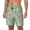 thumbnail image 1 of Daiia Rabbit And Chick Mens Swim Trunks Swim Shorts Quick Dry Swim Shorts with Mesh Lining Pockets-Large, 1 of 9