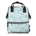 thumbnail image 1 of Daiia Rabbit And Dragonfly Large Capacity Baby Bag Waterproof Stylish Diaper Bag Mummy Backpack Adjustable Straps Diaper BagBaby Essentials Bag, 1 of 6