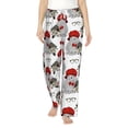 thumbnail image 1 of Daiia Rabbit And Hedgehog Women's Sleep Pant with Pockets and Drawstring,Pajama Pants-XX-Large, 1 of 9