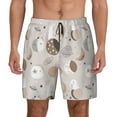 thumbnail image 1 of Daiia Rabbit In Space Mens Swim Trunks Swim Shorts Quick Dry Swim Shorts with Mesh Lining Pockets-Medium, 1 of 9