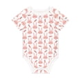 thumbnail image 1 of Daiia Rabbit Is And Carrots Printed Unisex-Baby Short Sleeve Onesies Bodysuits Baby Climbing Clothes Soft and Comfortable Romper with Expandable Shoulder Design-18 Months, 1 of 8