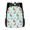 thumbnail image 1 of Daiia Rabbit Is Eating Carrots Backpack for Men and Women -Durable Backpack Large Capacity, Water-Resistant Bag with Adjustable Straps and Laptop Compartment, 1 of 9