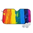 thumbnail image 1 of Daiia Rainbow Colored Windshield Sun Shade for Car SUV Truck (Small ), Car Sun Shade Windshield, Car Shades for Front Windows, Sunshade for Car Windshield, 1 of 7
