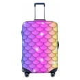 thumbnail image 1 of Daiia Rainbow Scales2 Luggage Cover, Thickened Washable Travel Luggage Covers, Elastic Unique Baggage Covers for 18-20 inch Luggage-Medium, 1 of 9