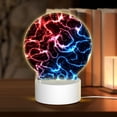 thumbnail image 1 of Daiia Red And Blue Lightning Pattern Acrylic Night Light, LED Touch Light, Bedroom Night Light, Soft Glowing Lamp Perfect Gift for Mother's Day, Birthday, or Christmas, 1 of 9