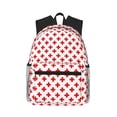 thumbnail image 1 of Daiia Red Cross School Backpack for Men Women, Unisex Large Waterproof Bookbag Schoolbag Casual Daypack for High School/College/Teens/Travel/Work Black, 1 of 8