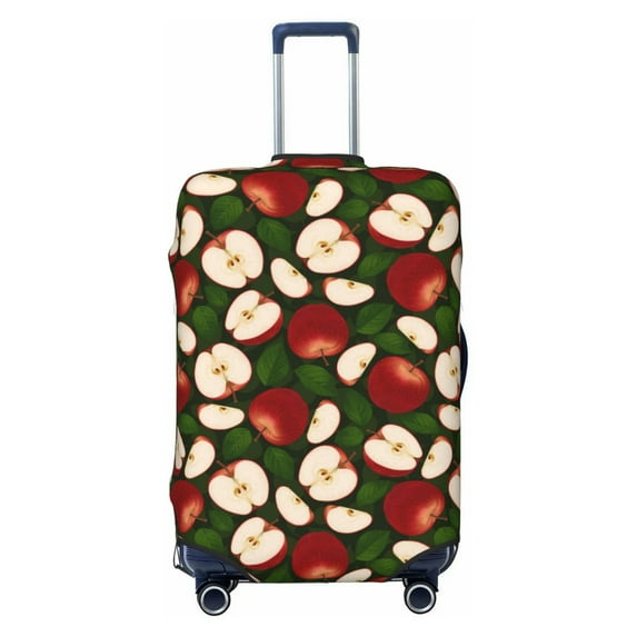 Daiia Red Fruit Luggage Cover, Thickened Washable Travel Luggage Covers, Elastic Unique Baggage Covers for 18-20 inch Luggage-X-Large