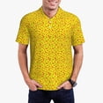 thumbnail image 1 of Daiia Red Hot Chilly Pattern Men’s Polo Shirts,Solid Deck Shirt,Classic Fit, Breathable Cotton Polo for Casual and Sport Wear-XX-Large, 1 of 7