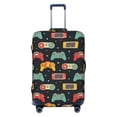 thumbnail image 1 of Daiia Retro Video Game Luggage Cover, Thickened Washable Travel Luggage Covers, Elastic Unique Baggage Covers for 18-20 inch Luggage-X-Large, 1 of 9